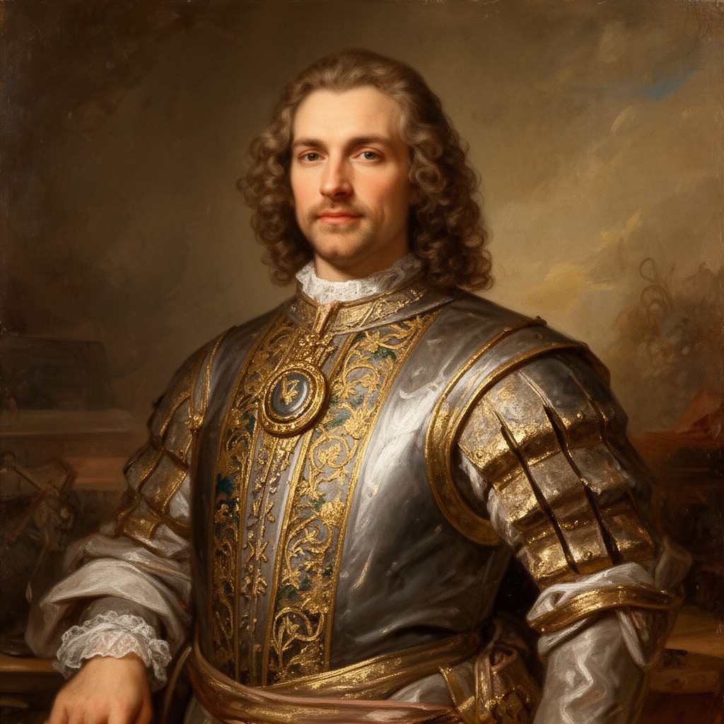 AI-generated illustration of Peter the Great