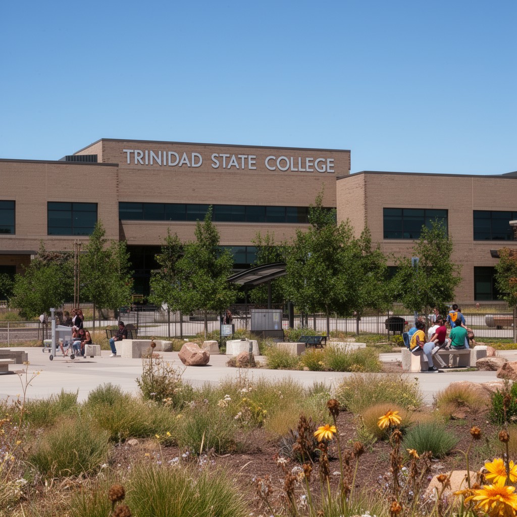 AI-generated illustration of Trinidad State College