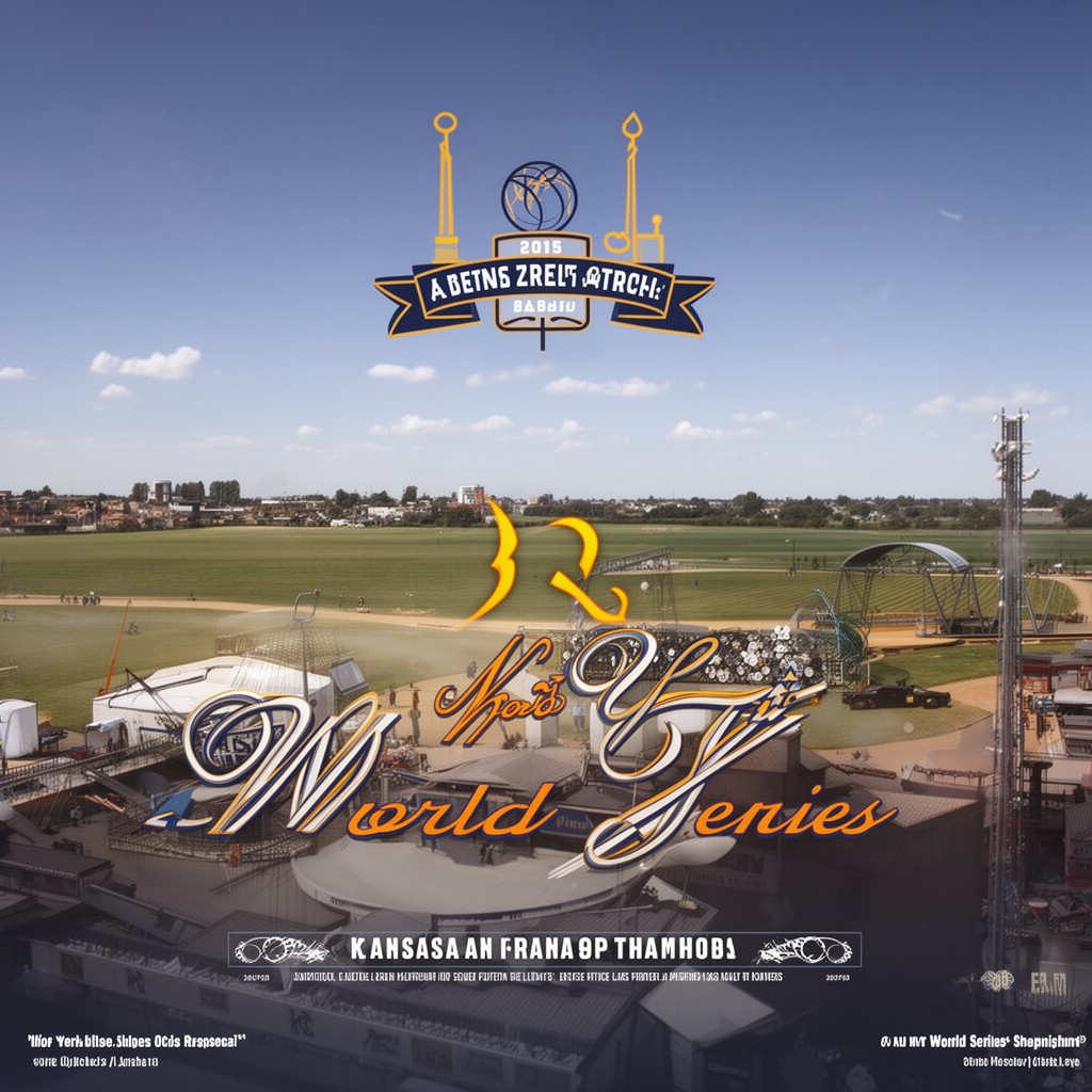 AI-generated illustration of 2015 World Series