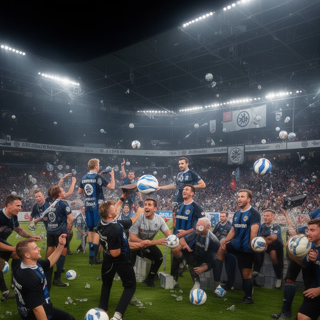 AI-generated illustration of Eintracht Frankfurt