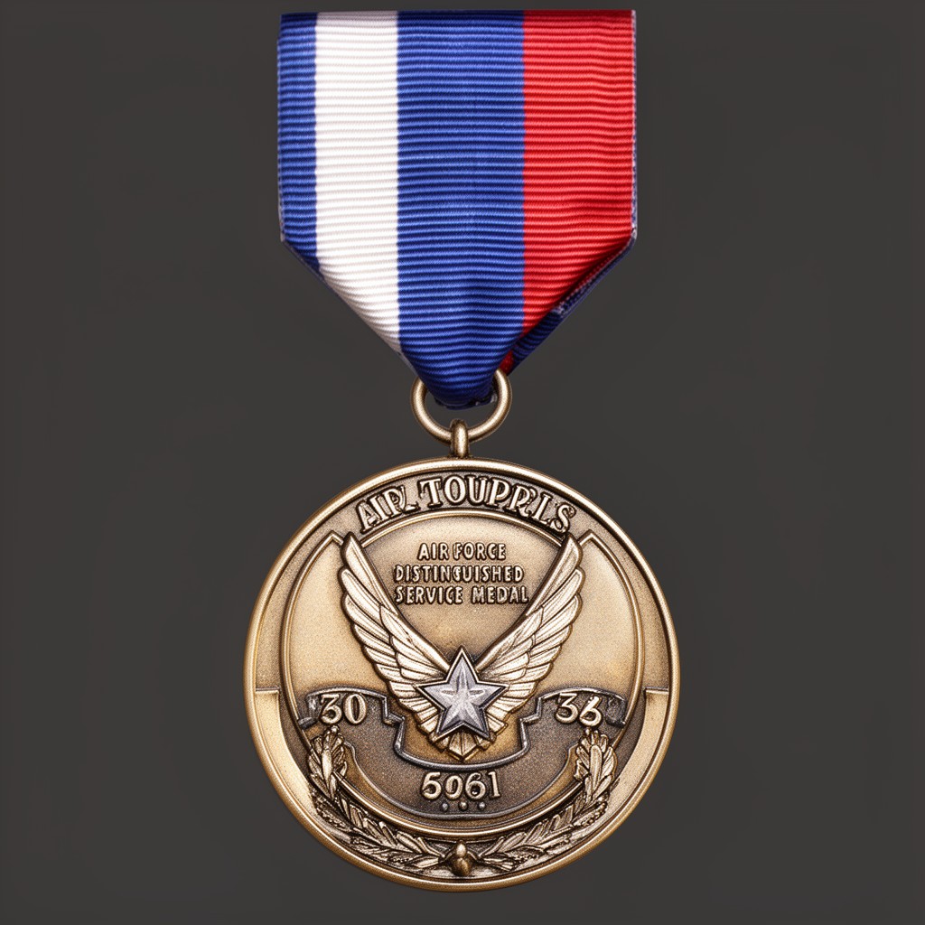 AI-generated illustration of Air Force Distinguished Service Medal