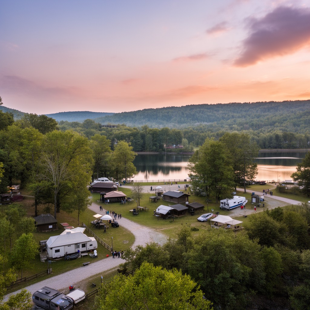 AI-generated illustration of Keystone State Park