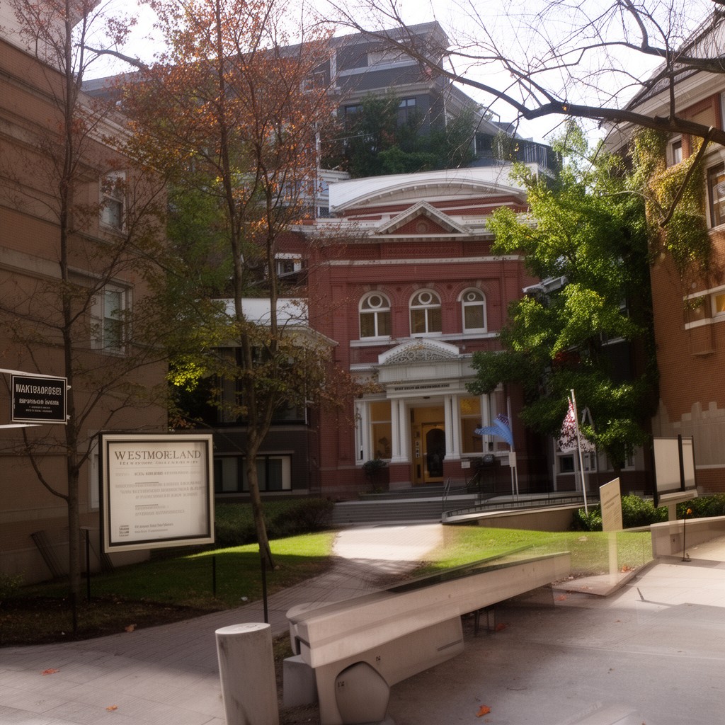 AI-generated illustration of Westmoreland Museum of American Art