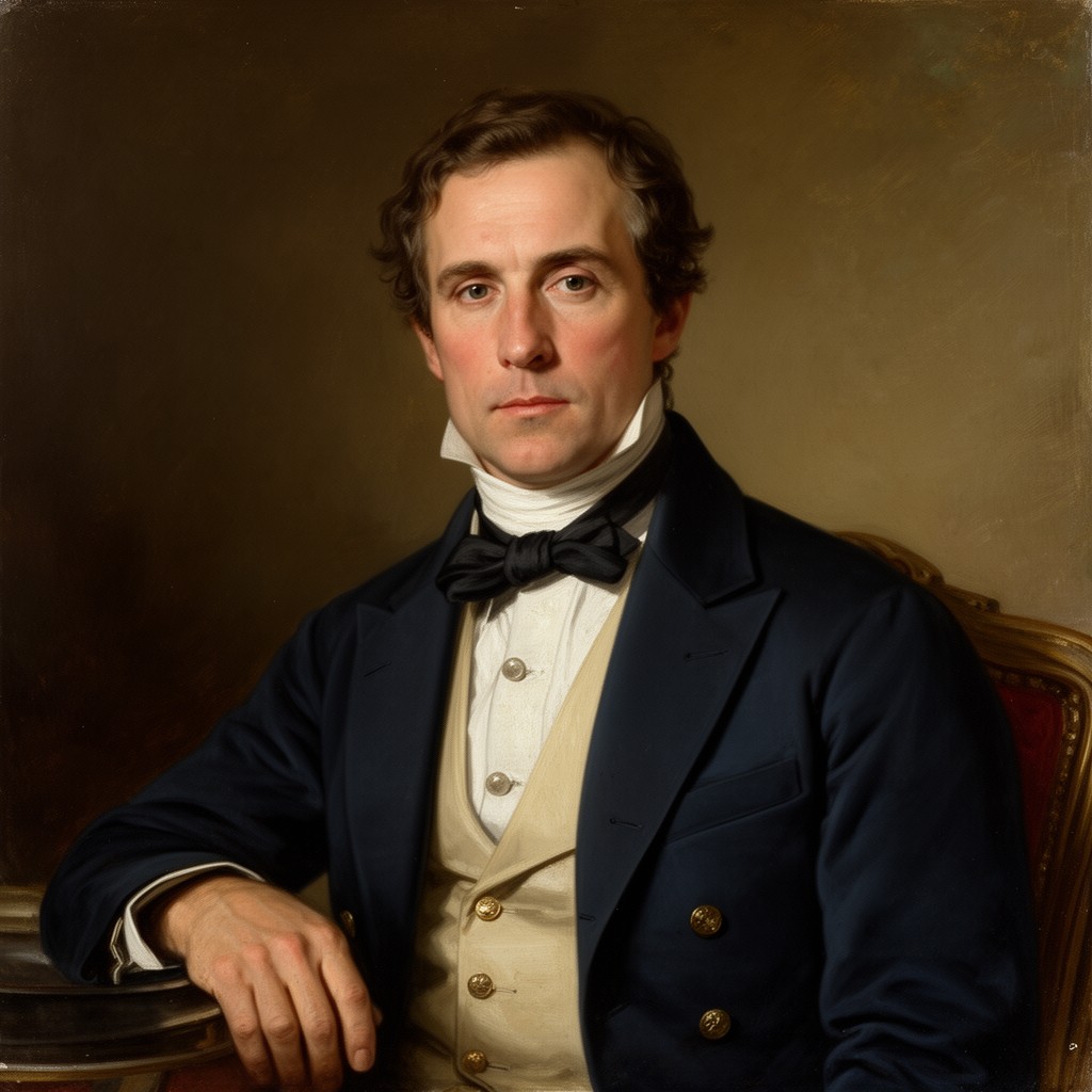 AI-generated illustration of Sir Thomas Brisbane
