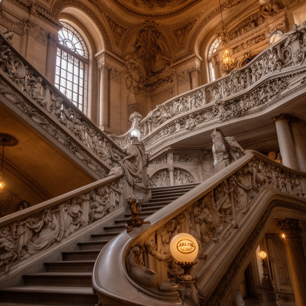 AI-generated illustration of Million Dollar Staircase