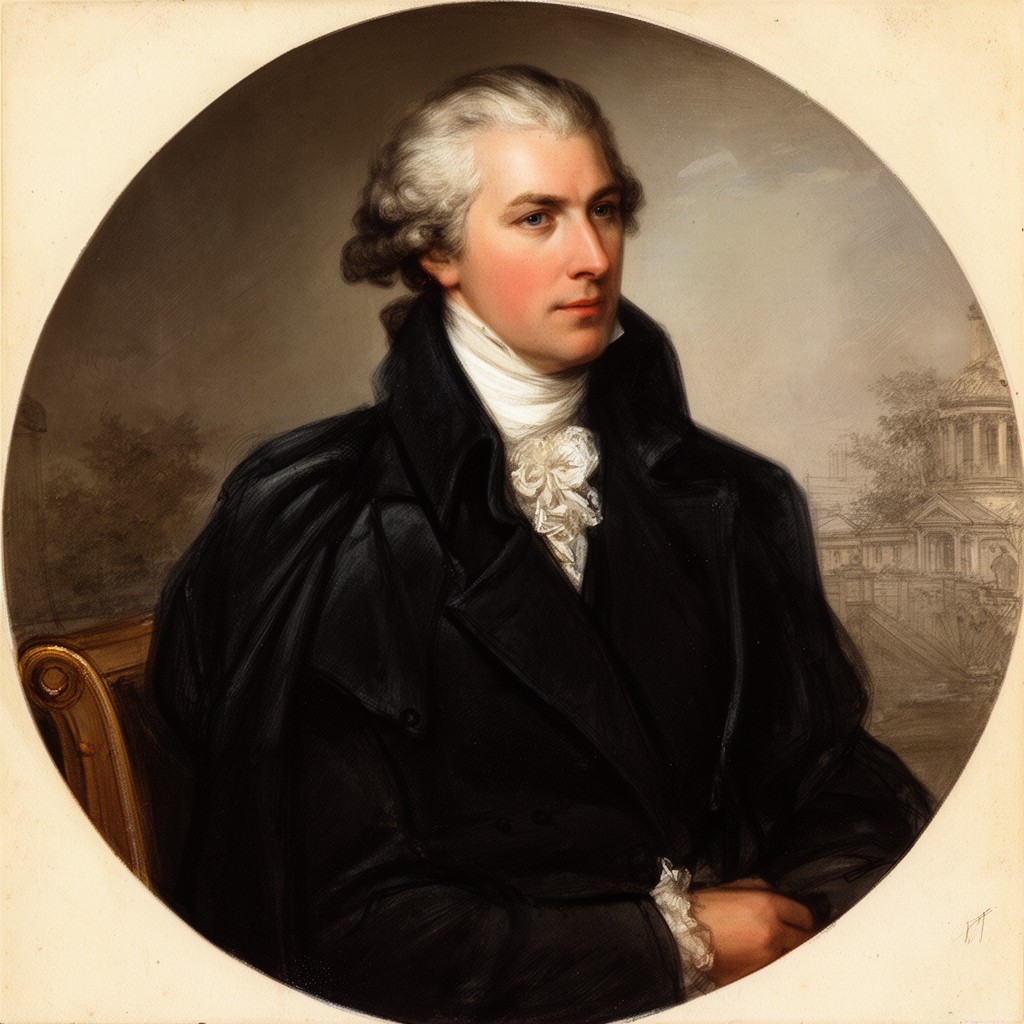 AI-generated illustration of Richard Grenville-Temple, 2nd Earl Temple