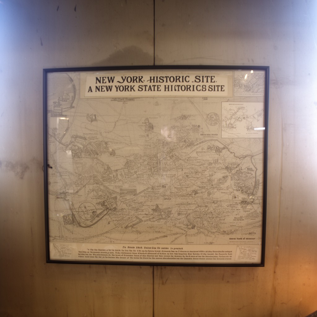 AI-generated illustration of New York State Historic Site