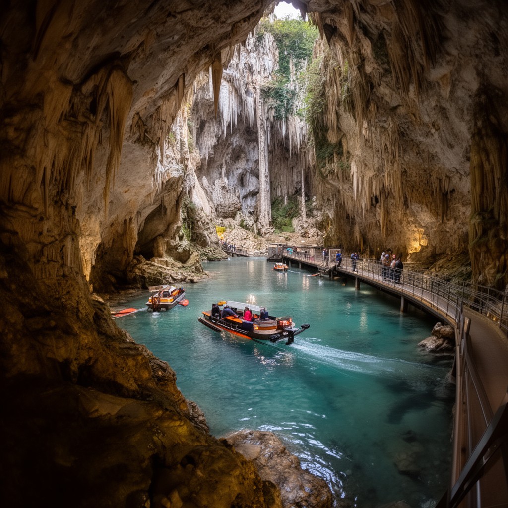 AI-generated illustration of Grotte de Bétharram
