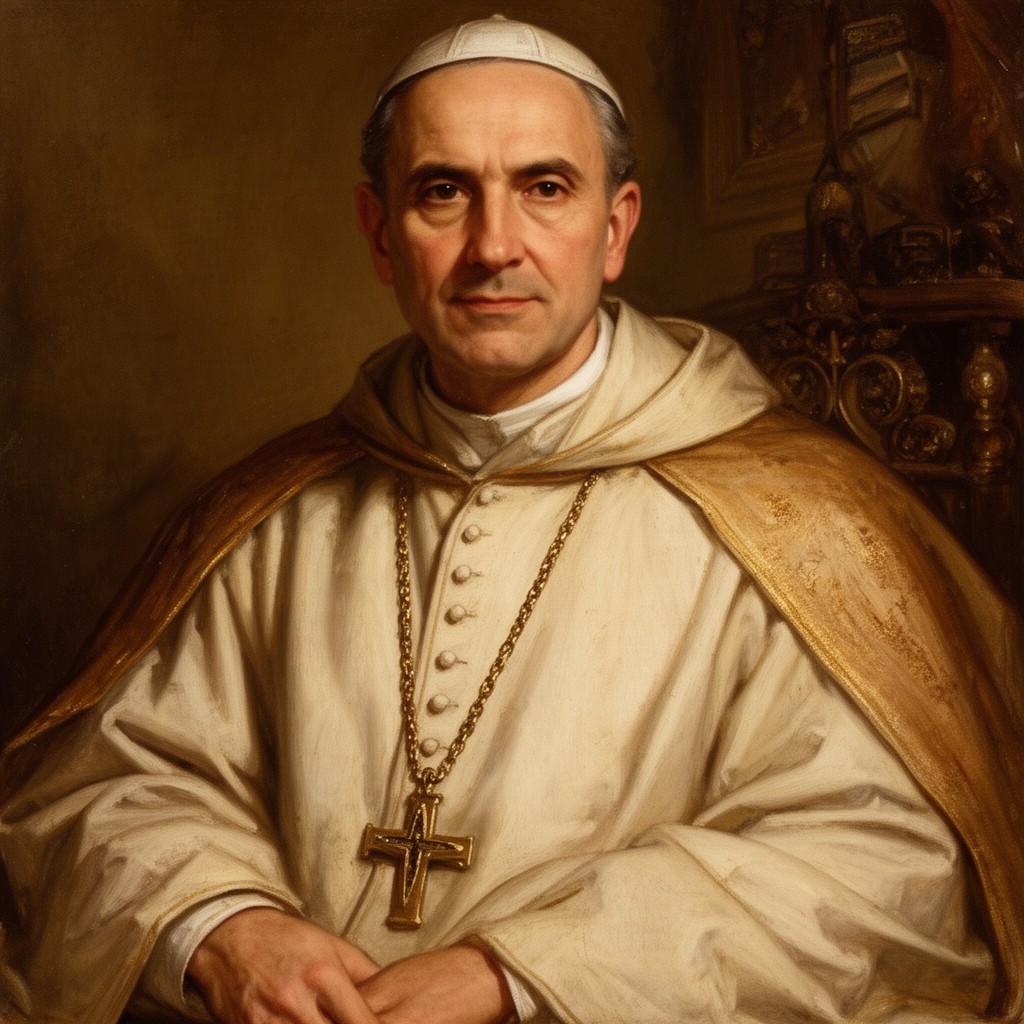 AI-generated illustration of Pope Paul IV