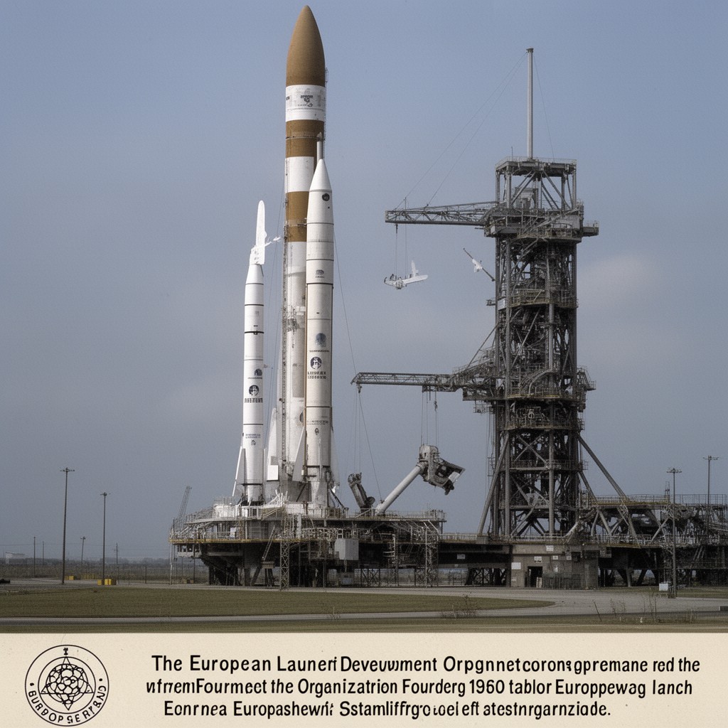 AI-generated illustration of European Launcher Development Organisation