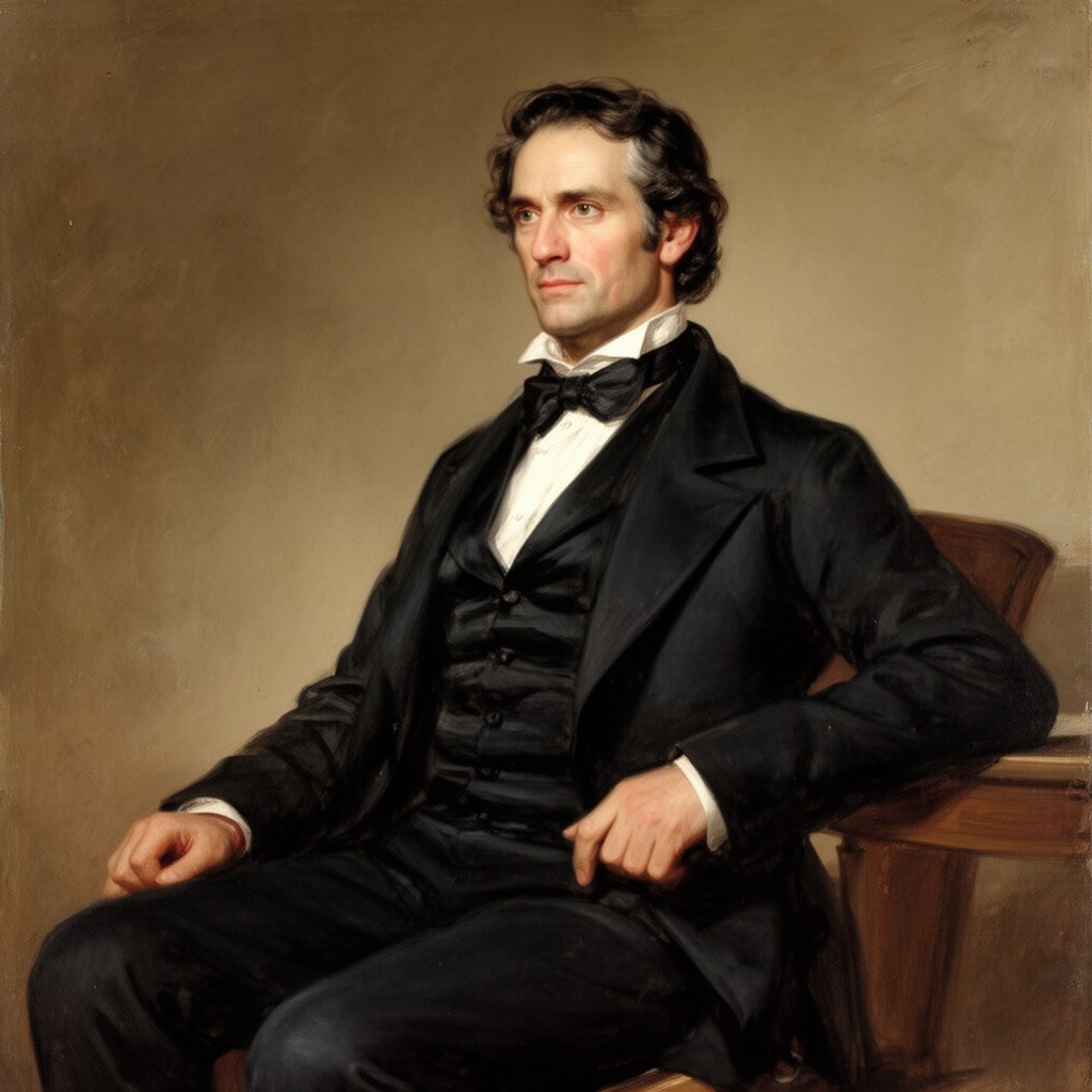 AI-generated illustration of David Meriwether