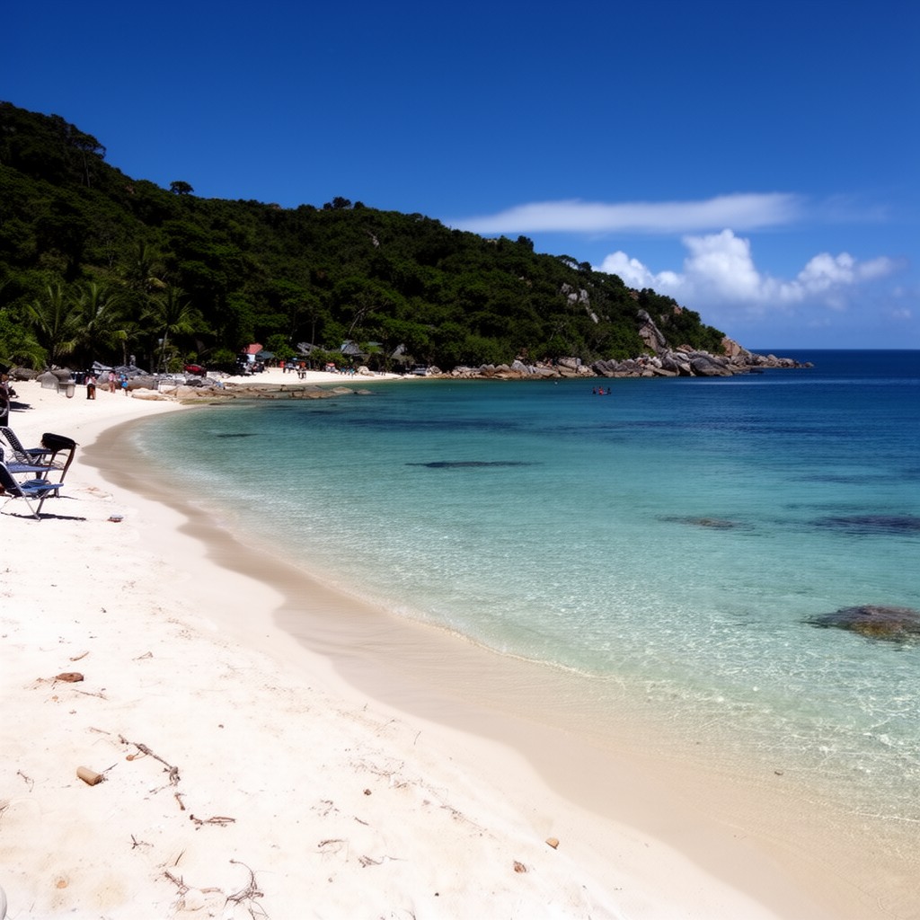 AI-generated illustration of Cinnamon Bay