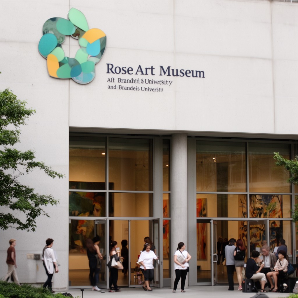 AI-generated illustration of Rose Art Museum