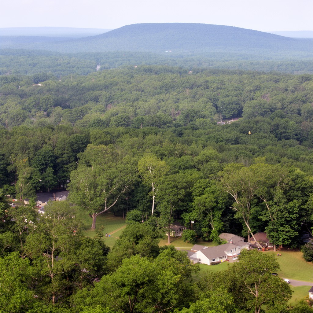 AI-generated illustration of Catoctin Mountain