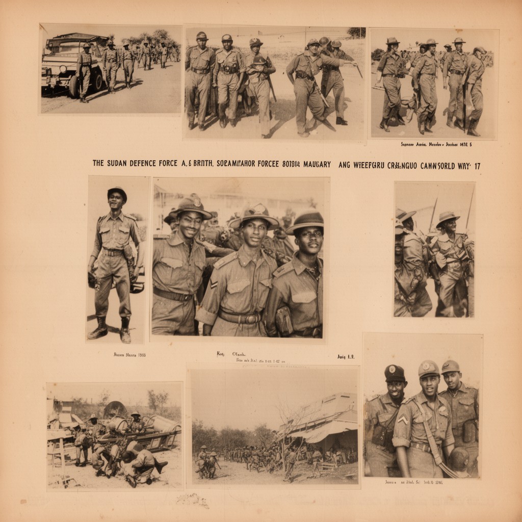 AI-generated illustration of Sudan Defence Force