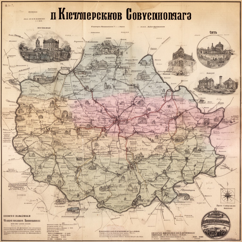 AI-generated illustration of Kiev Governorate