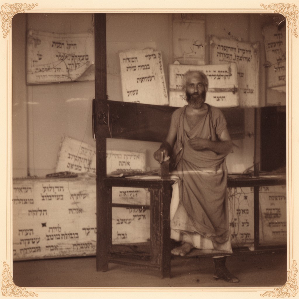 AI-generated illustration of Bnei Moshe