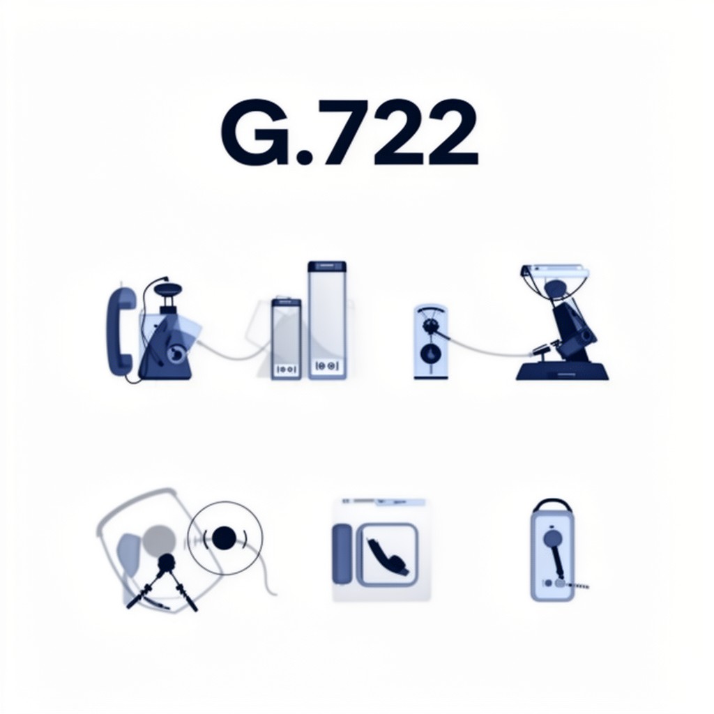 AI-generated illustration of G.722