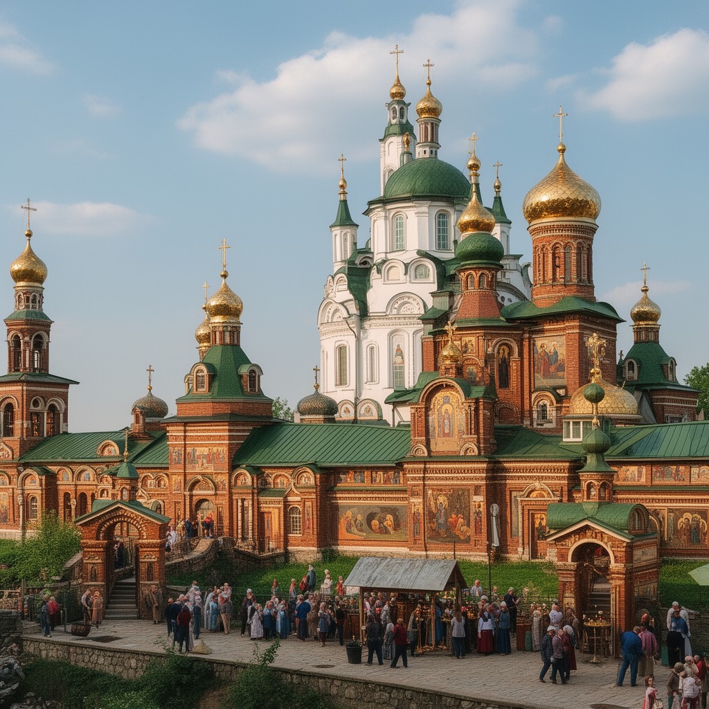 AI-generated illustration of Belarusian Orthodox communities