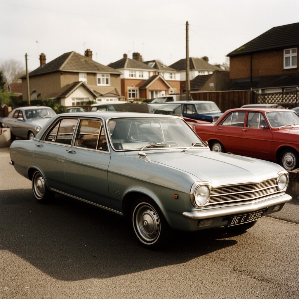 AI-generated illustration of Vauxhall Viva