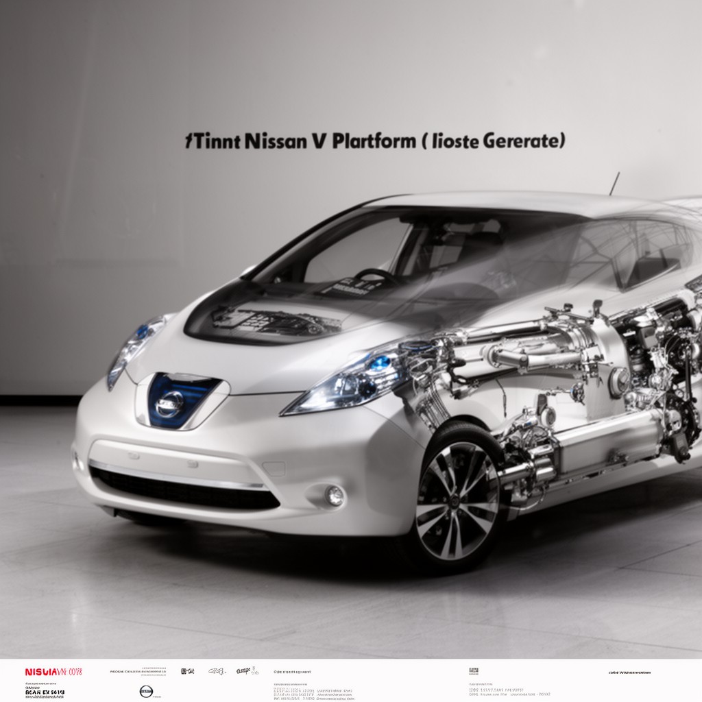 AI-generated illustration of Nissan V platform (first generation)