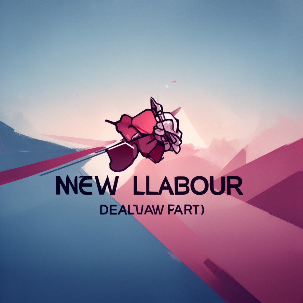 AI-generated illustration of New Labour