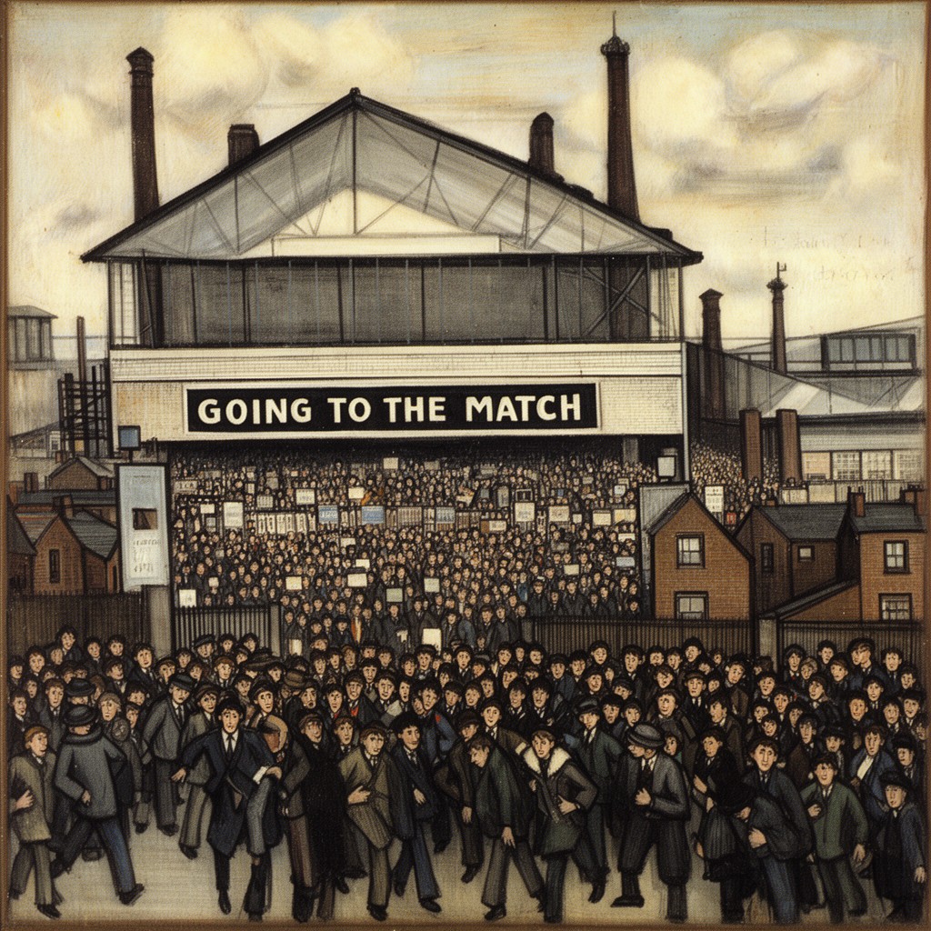 AI-generated illustration of Going to the Match