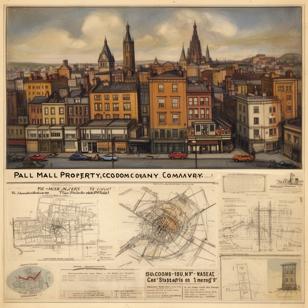 AI-generated illustration of Pall Mall Property Company