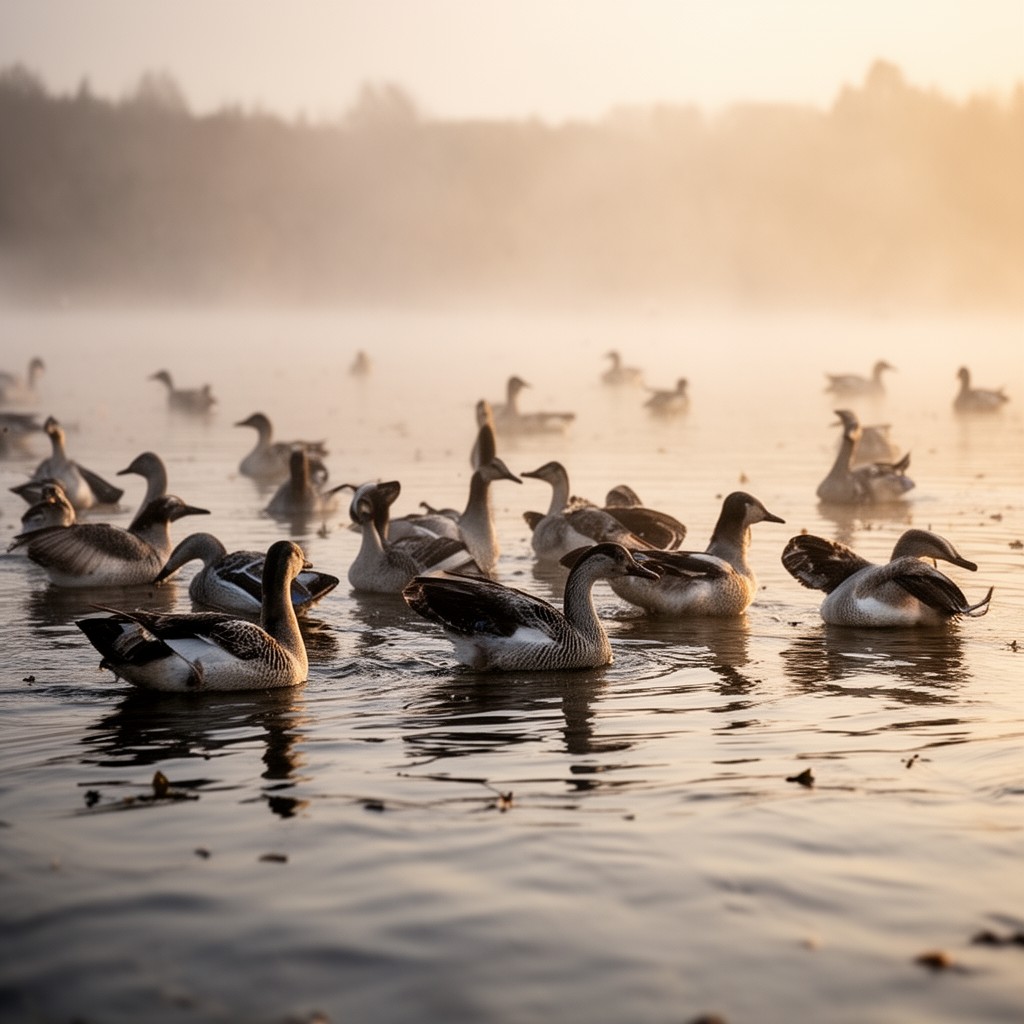 AI-generated illustration of Anatidae