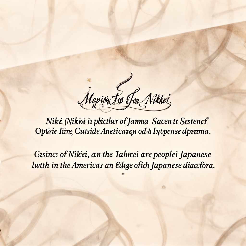 AI-generated illustration of Nikkei