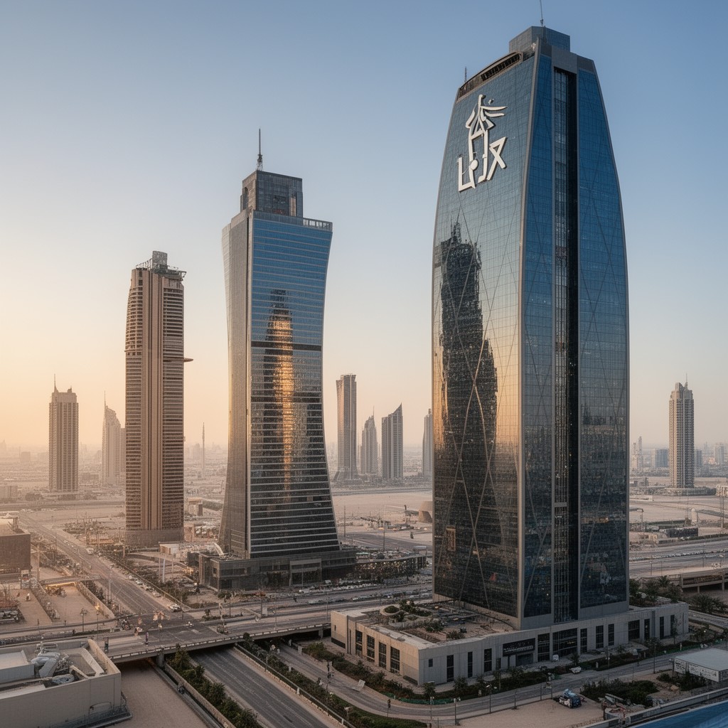AI-generated illustration of Dubai Holding