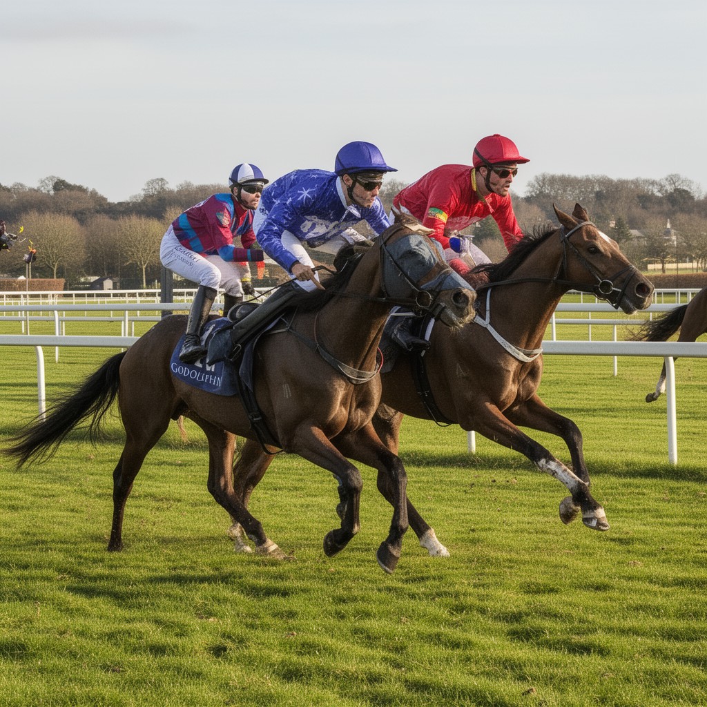 AI-generated illustration of Godolphin Racing