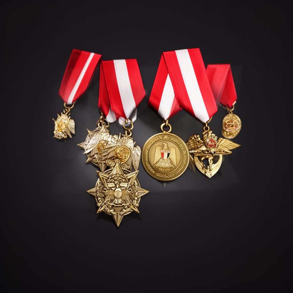 AI-generated illustration of Order of the Republic (Egypt)