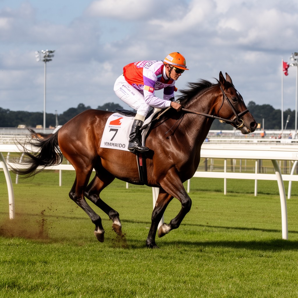 AI-generated illustration of Curlin