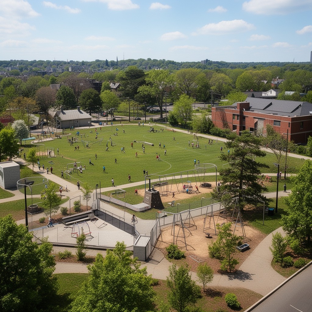 AI-generated illustration of Arsenal Park
