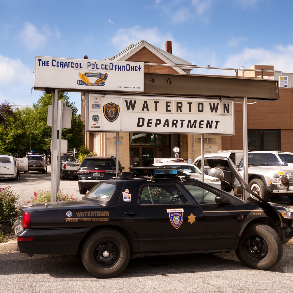 AI-generated illustration of Watertown Police Department