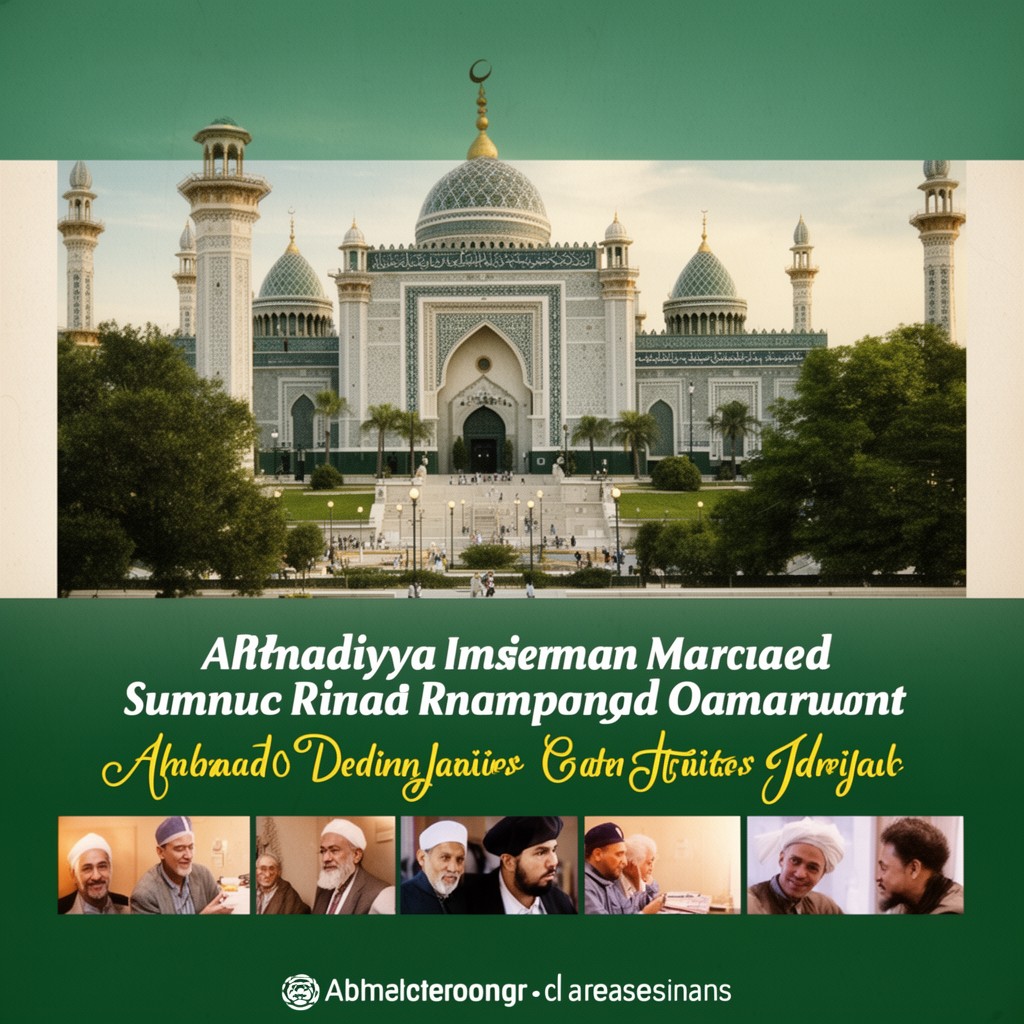 AI-generated illustration of Ahmadiyya