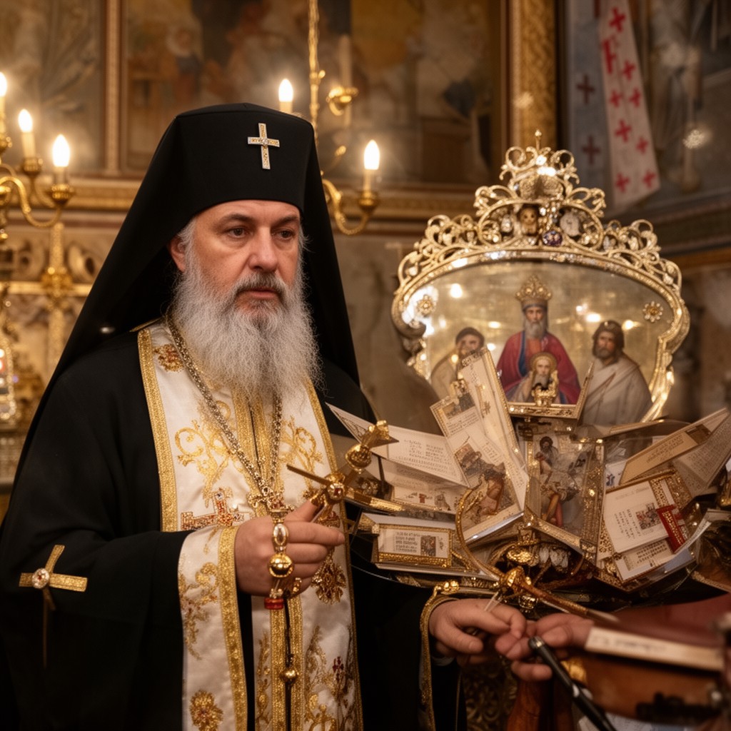 AI-generated illustration of Catholicos-Patriarch of All Georgia