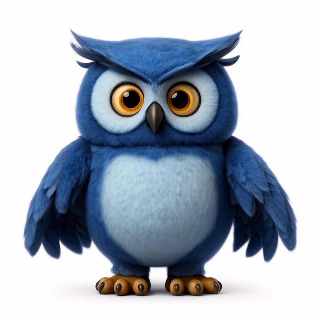 AI-generated illustration of Blue