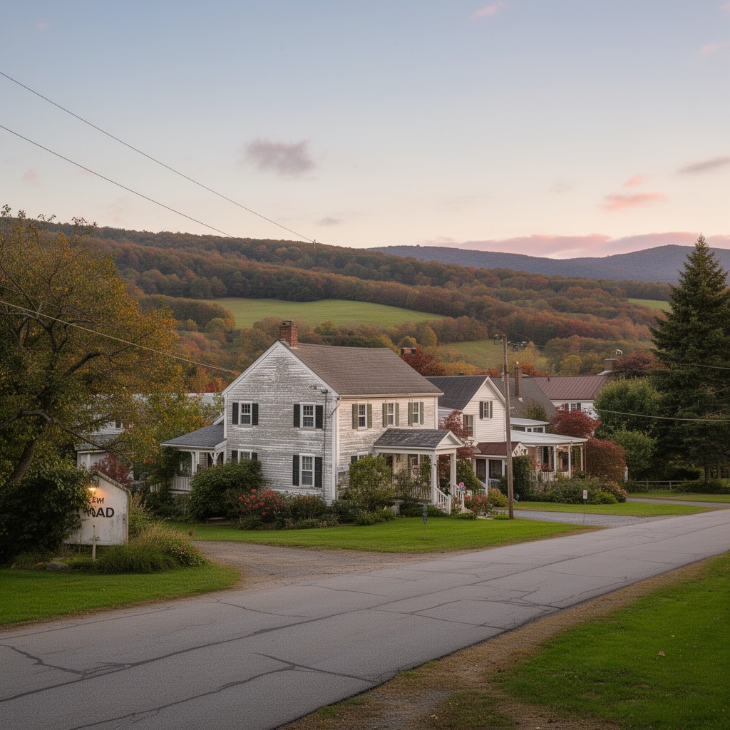 AI-generated illustration of New Marlborough
