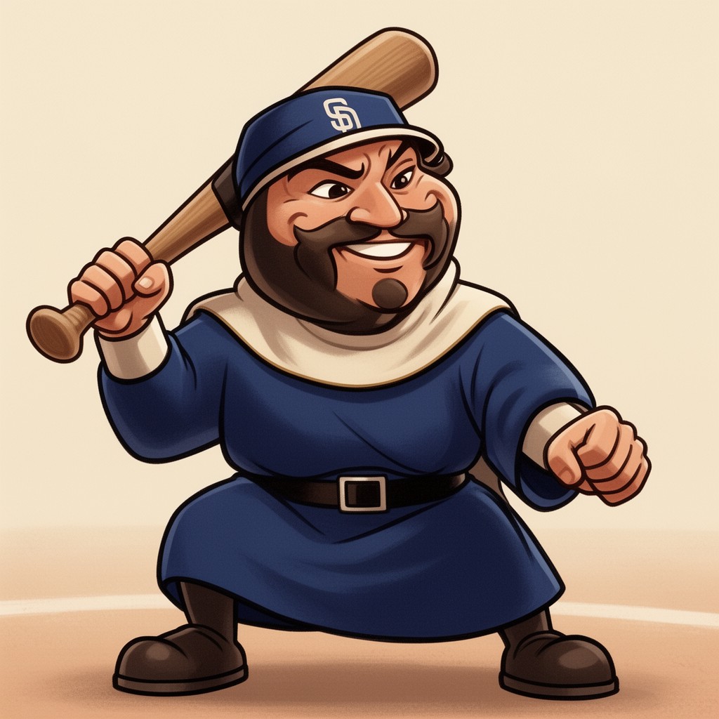 AI-generated illustration of Swinging Friar