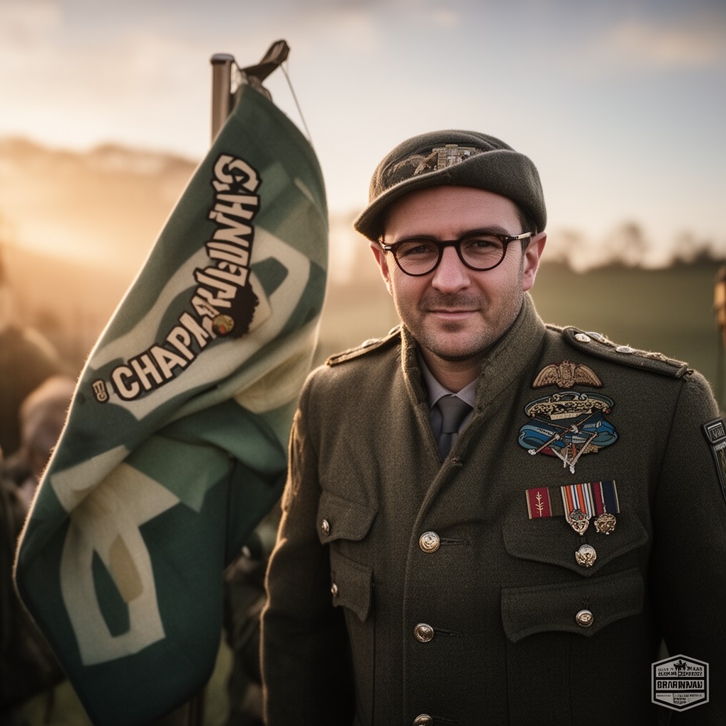 AI-generated illustration of British Army Chaplaincy