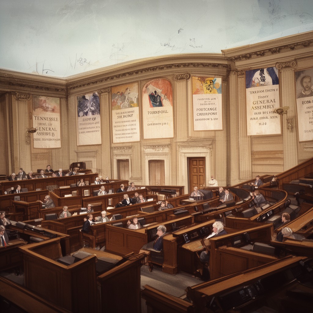 AI-generated illustration of Tennessee General Assembly