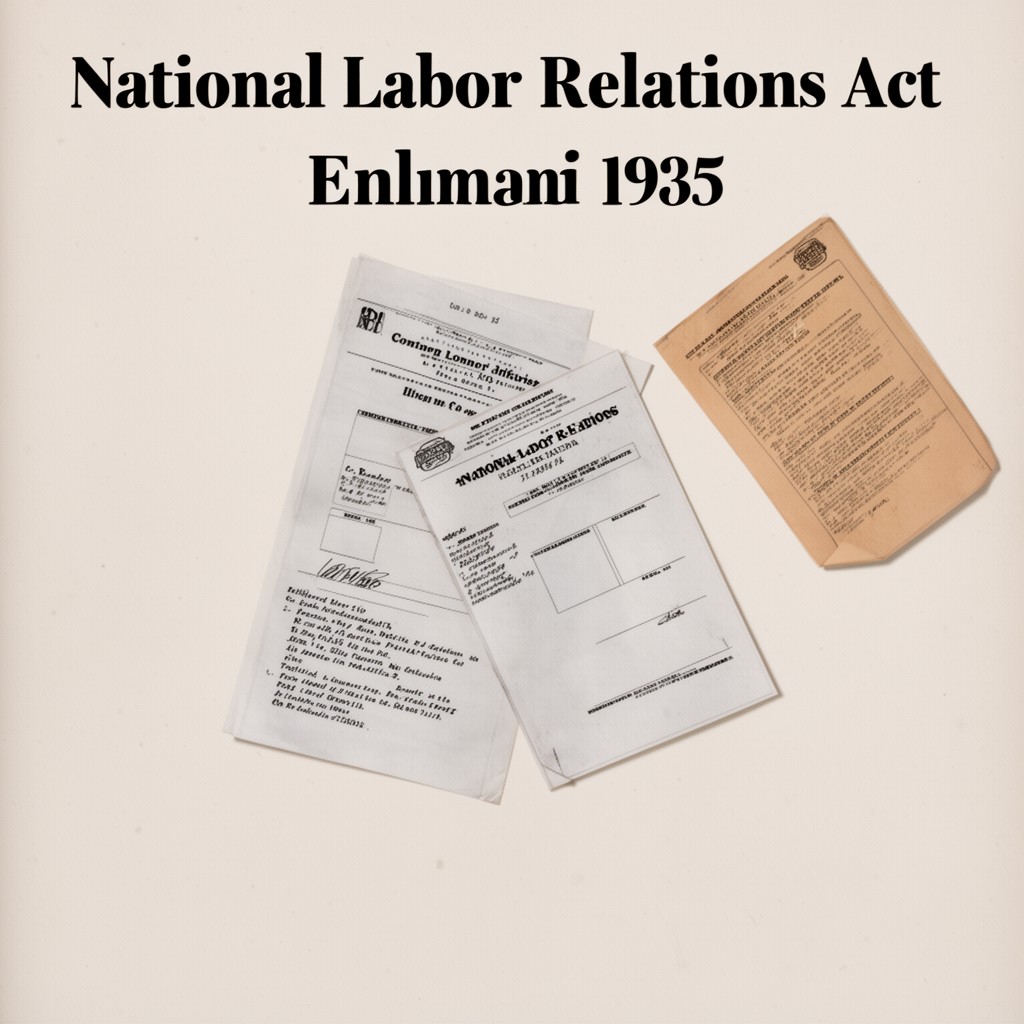AI-generated illustration of National Labor Relations Act