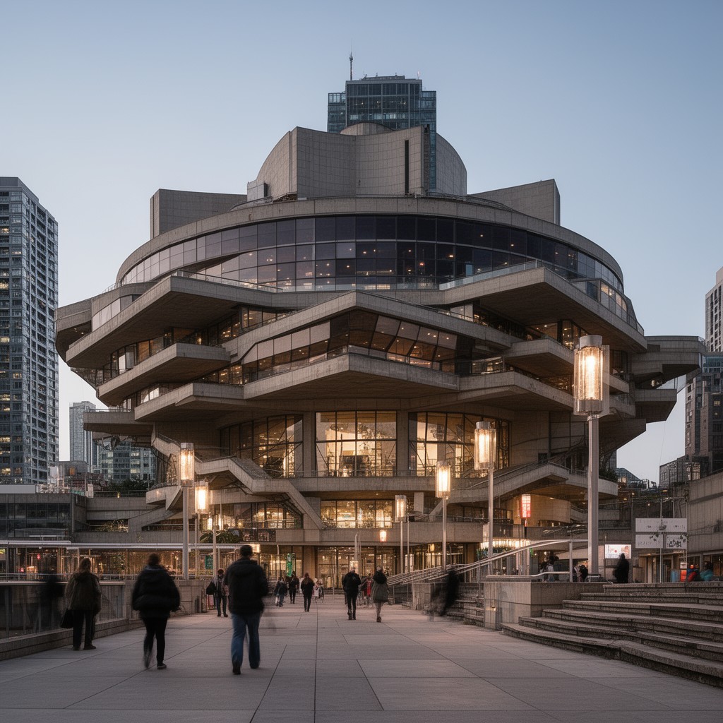 AI-generated illustration of Toronto City Hall