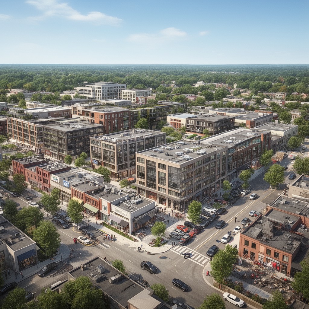 AI-generated illustration of The Boro Tysons