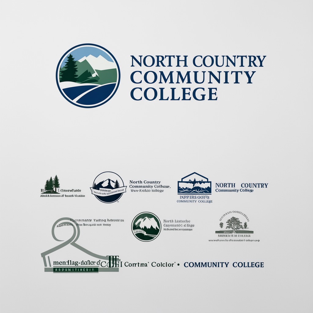 AI-generated illustration of North Country Community College