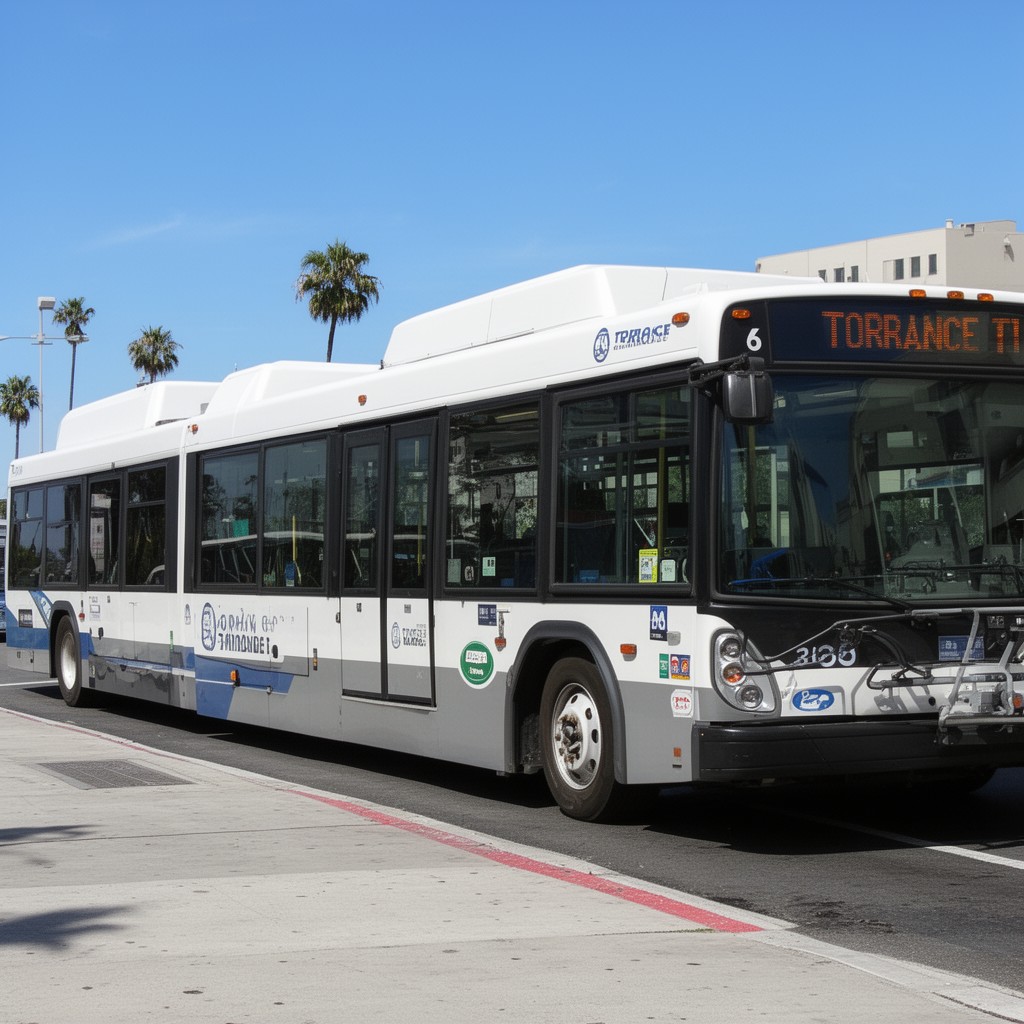 AI-generated illustration of Torrance Transit