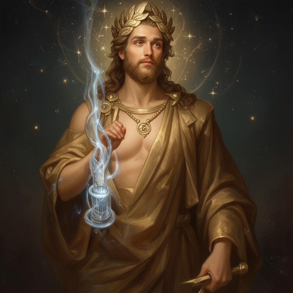 AI-generated illustration of Apollo Loxias
