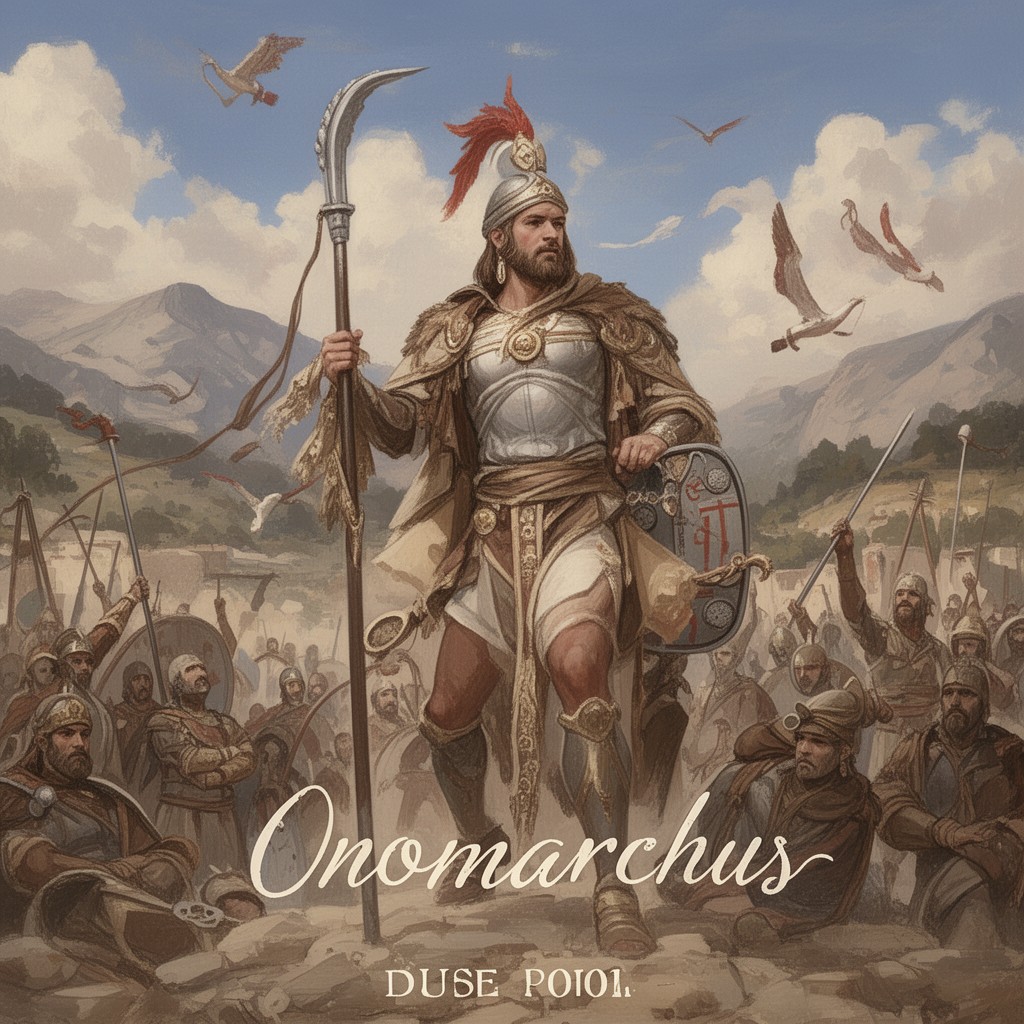 AI-generated illustration of Onomarchus